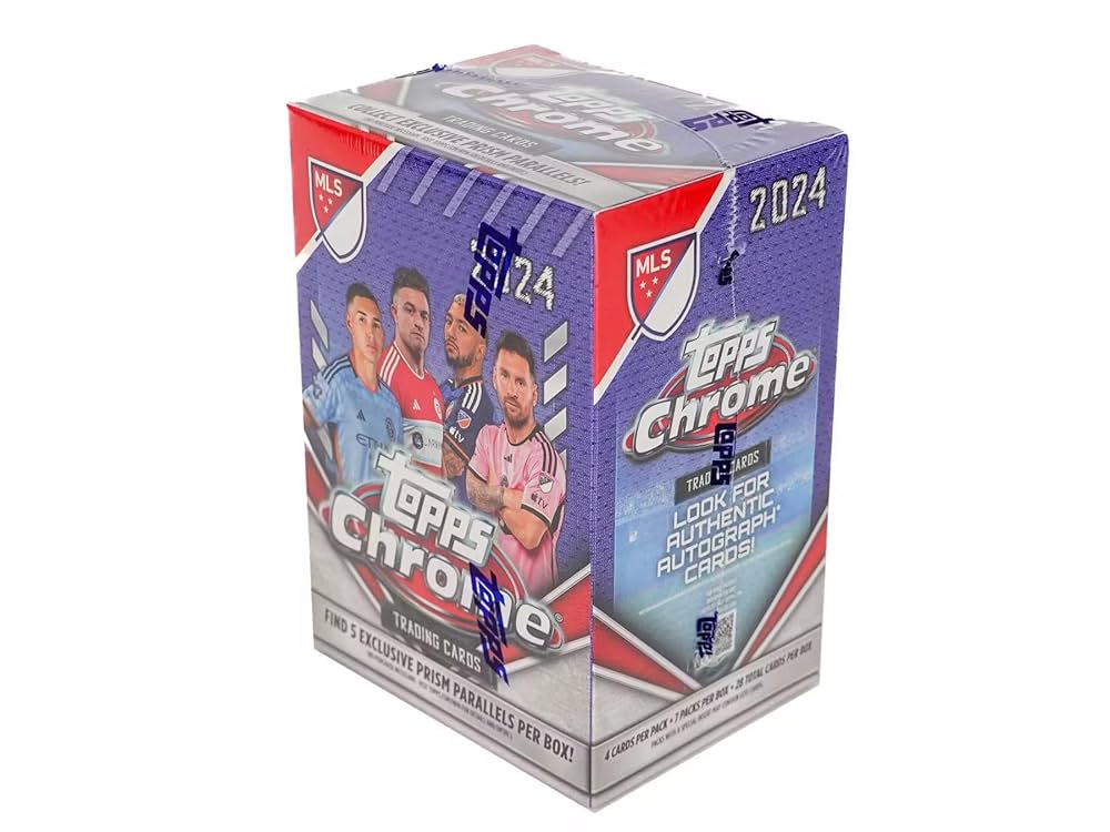 MLS Topps Chrome Blaster Box 2024