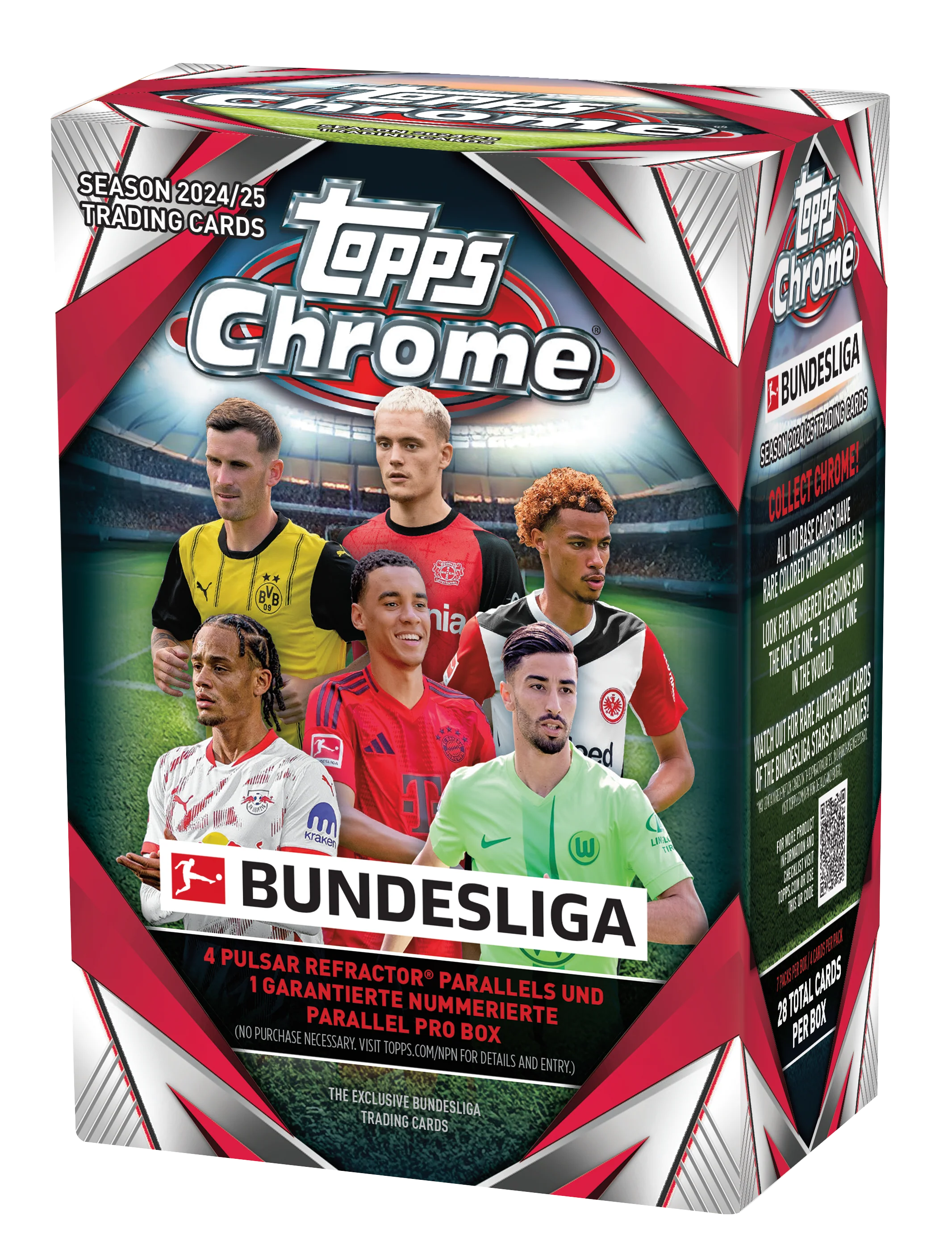 Topps Chrome Bundesliga - Value Box 2025