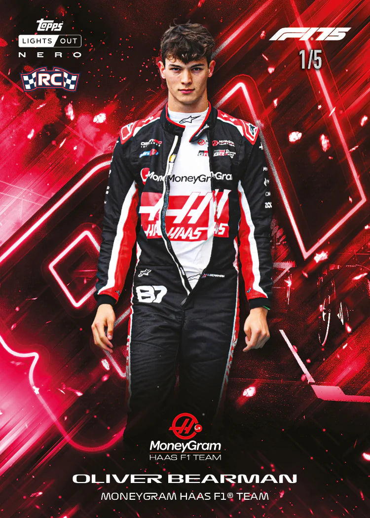 Topps Formula 1 Lights Out 2025 75th Anniversary Edition