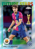 Topps Chrome UEFA Club Competitions Soccer Blaster Box 2024-25