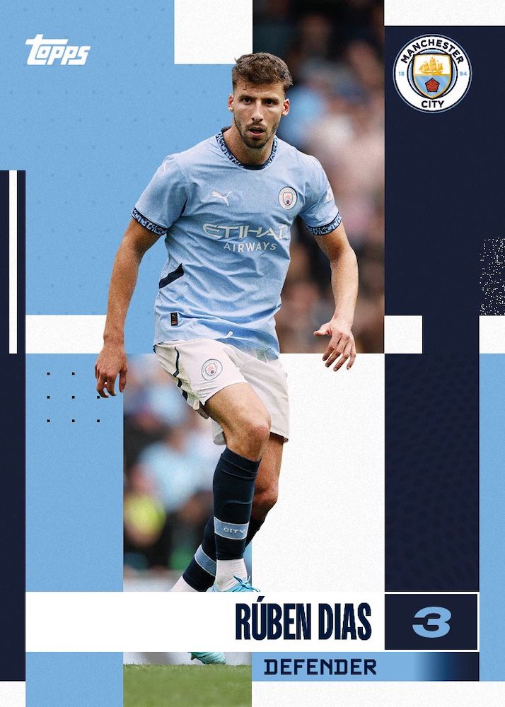 Topps Manchester City Team Set 2024-25