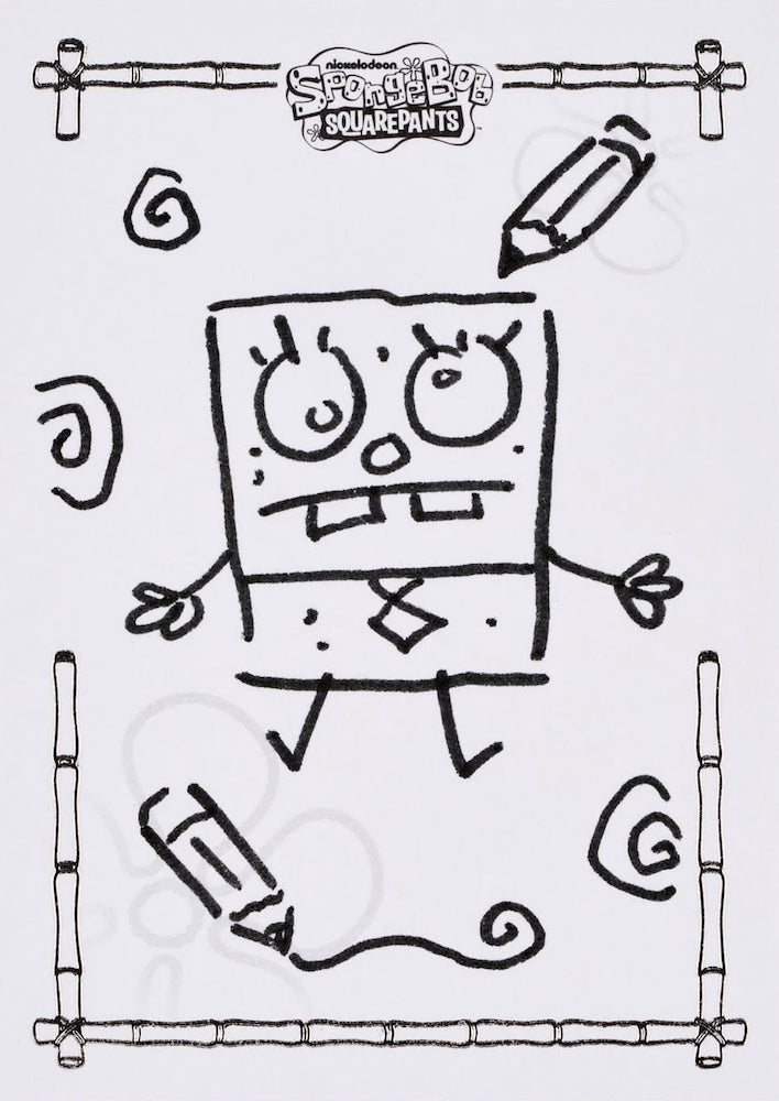 Topps Sponge Bob Square Pants Chrome Hobby Box 2025