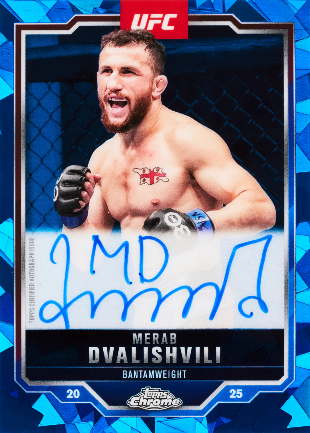Topps Chrome UFC Sapphire Edition Hobby Box 2025
