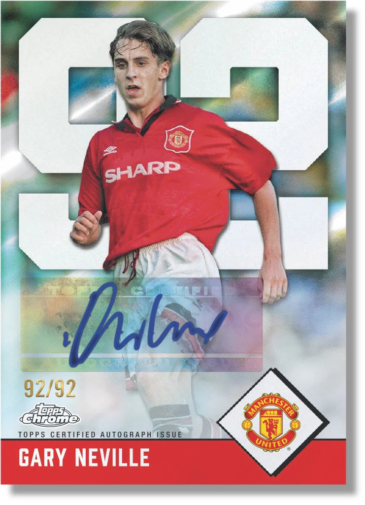 Topps Chrome Deluxe Edition Manchester United 2024/25