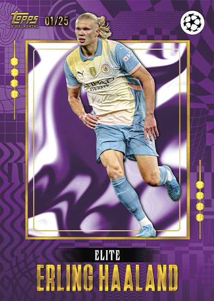 Topps Gold X WalkerTKL UEFA Club Competitions 24/25
