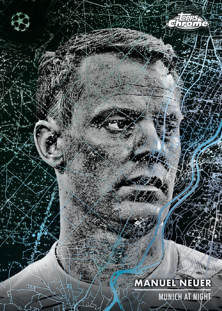 Topps UEFA Club Competitions Chrome Hobby Jumbo 2024-25