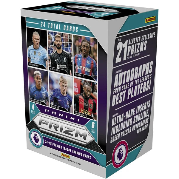 Panini Prizm Premier League EPL Soccer 6-Pack Blaster 2024/25