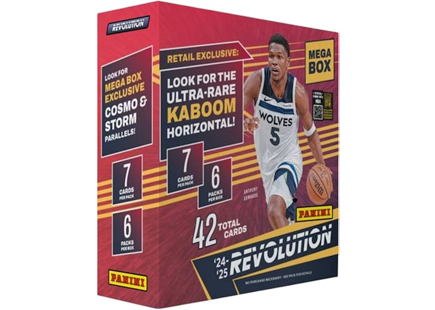 Panini Revolution NBA Basketball Mega Box 2024–25