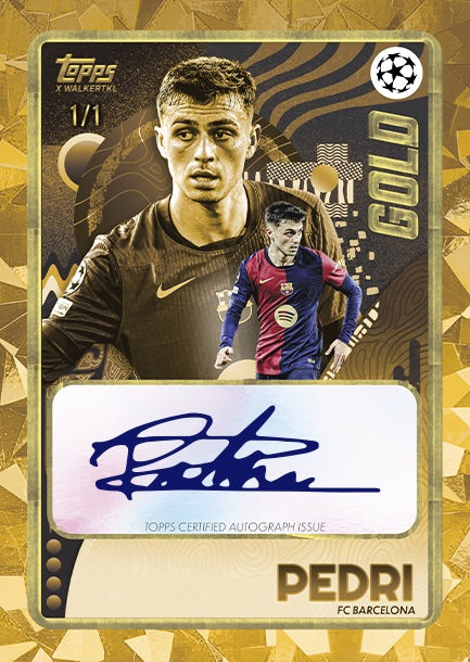 Topps Gold X WalkerTKL UEFA Club Competitions 24/25