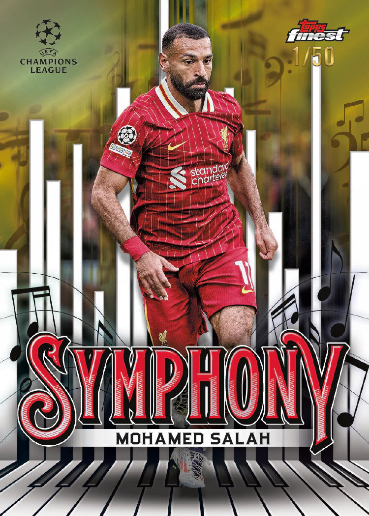 Topps Finest UEFA Club Competitions Hobby Box 2024/25