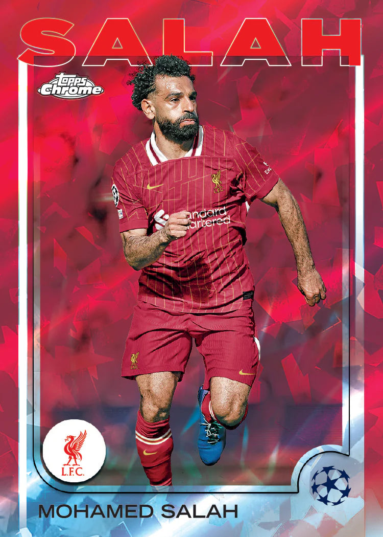 Topps Chrome Sapphire UEFA Club Competitions Hobby Box 2024/25