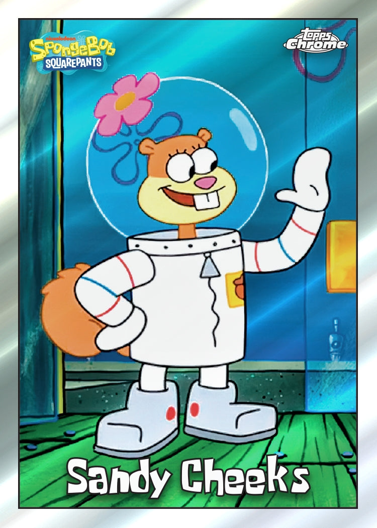 Topps Sponge Bob Square Pants Chrome Hobby Box 2025
