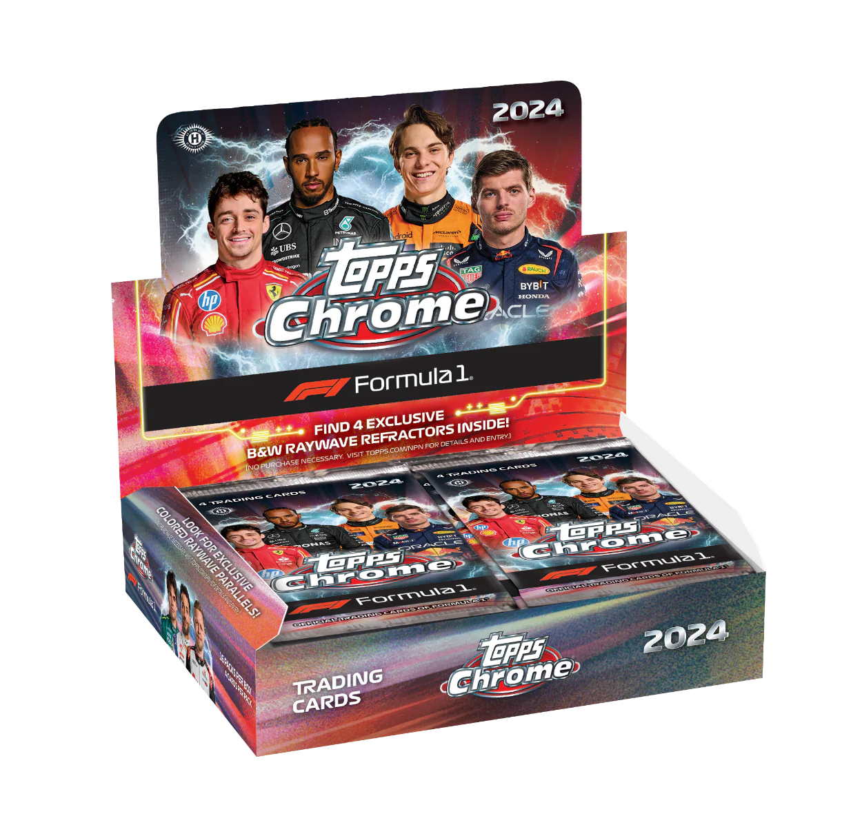 Topps Chrome Formula 1 Qualifying Lap Box 2024