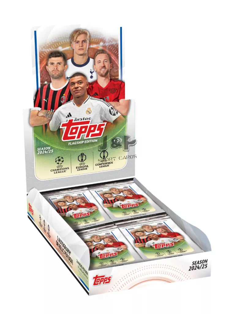 Topps Chrome UEFA Club Competitions Flagship Box 2024-25