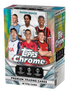 Topps Chrome UEFA Club Competitions Soccer Blaster Box 2024-25