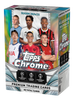 Topps Chrome UEFA Club Competitions Soccer Blaster Box 2024-25
