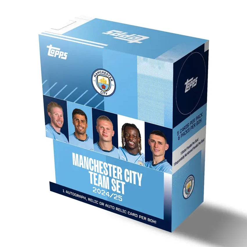 Topps Manchester City Team Set 2024-25